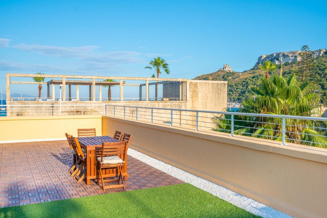 卡利亚里Terrazza Sella Del Diavolo - Vista Mare - Wifi Ac公寓 外观 照片