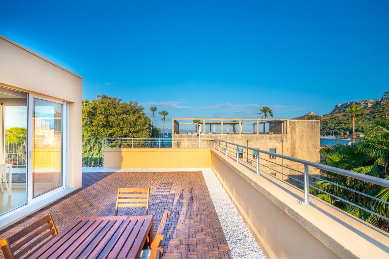 卡利亚里Terrazza Sella Del Diavolo - Vista Mare - Wifi Ac公寓 外观 照片